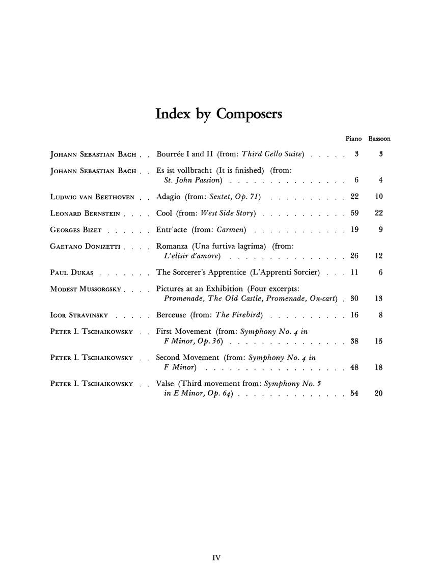 Solos for the Bassoon Player - sample page 2