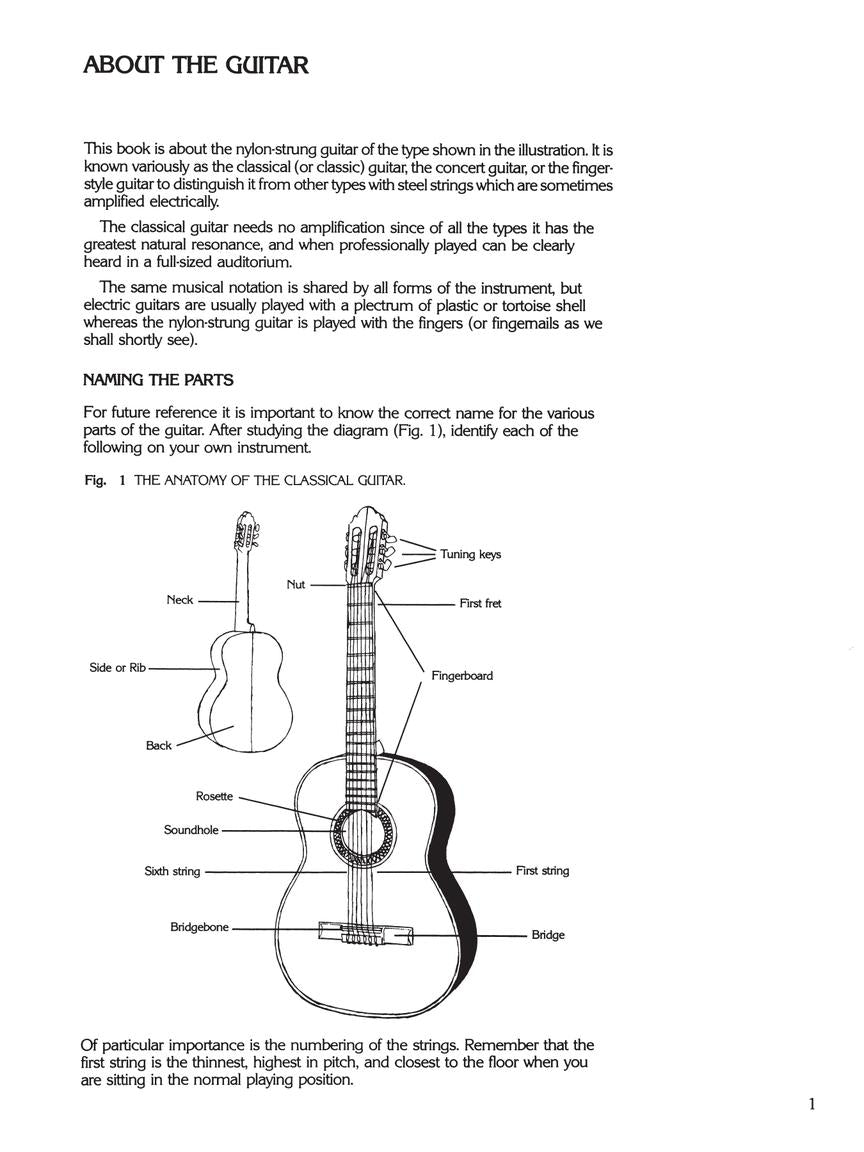First Book for the Guitar – Part 1 - sample page 4
