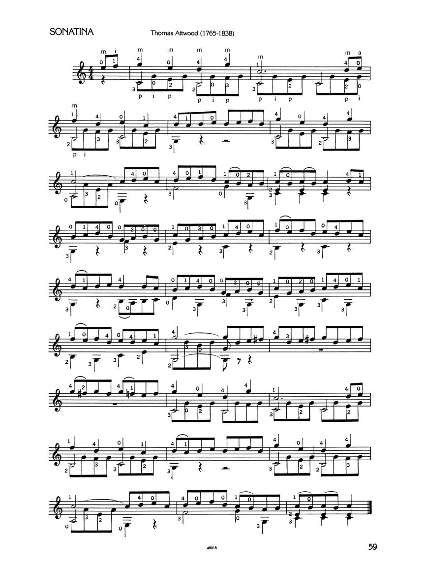 First Book for the Guitar – Part 2 - sample page 6