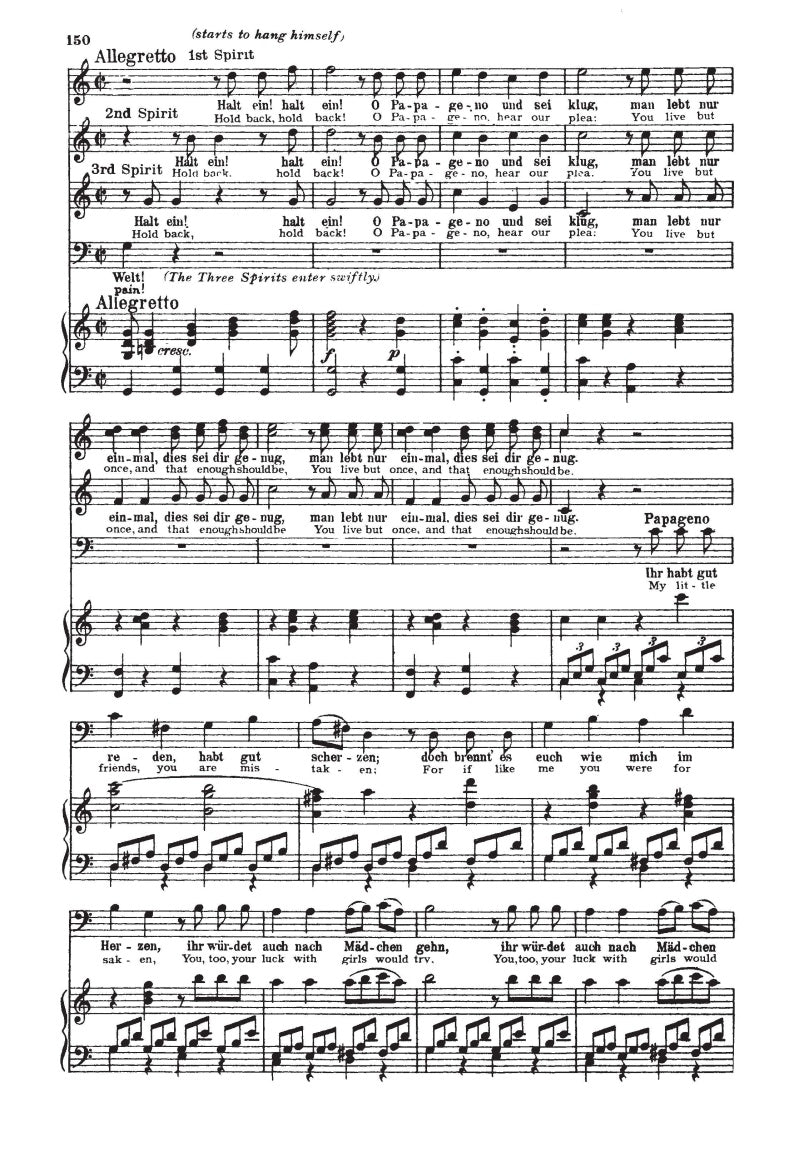 The Magic Flute (Die Zauberflöte) - sample page 7