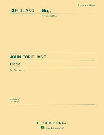 Product Cover for Elegy for Orchestra
