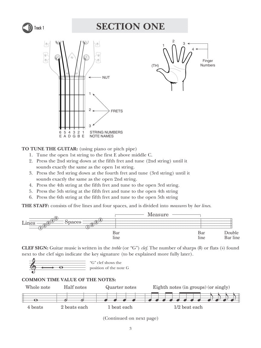 A Modern Method for Guitar – Volume 1 - sample page 4
