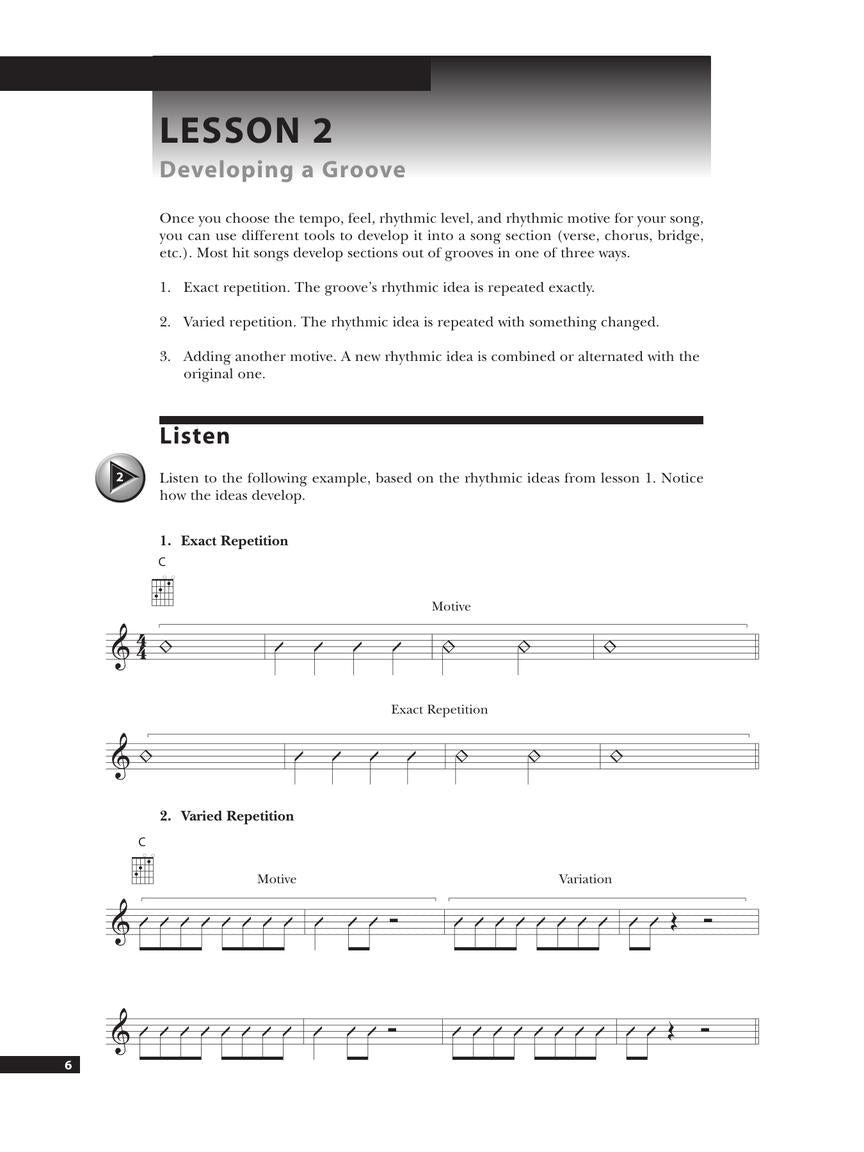 The Songwriter's Workshop: Harmony - sample page 3