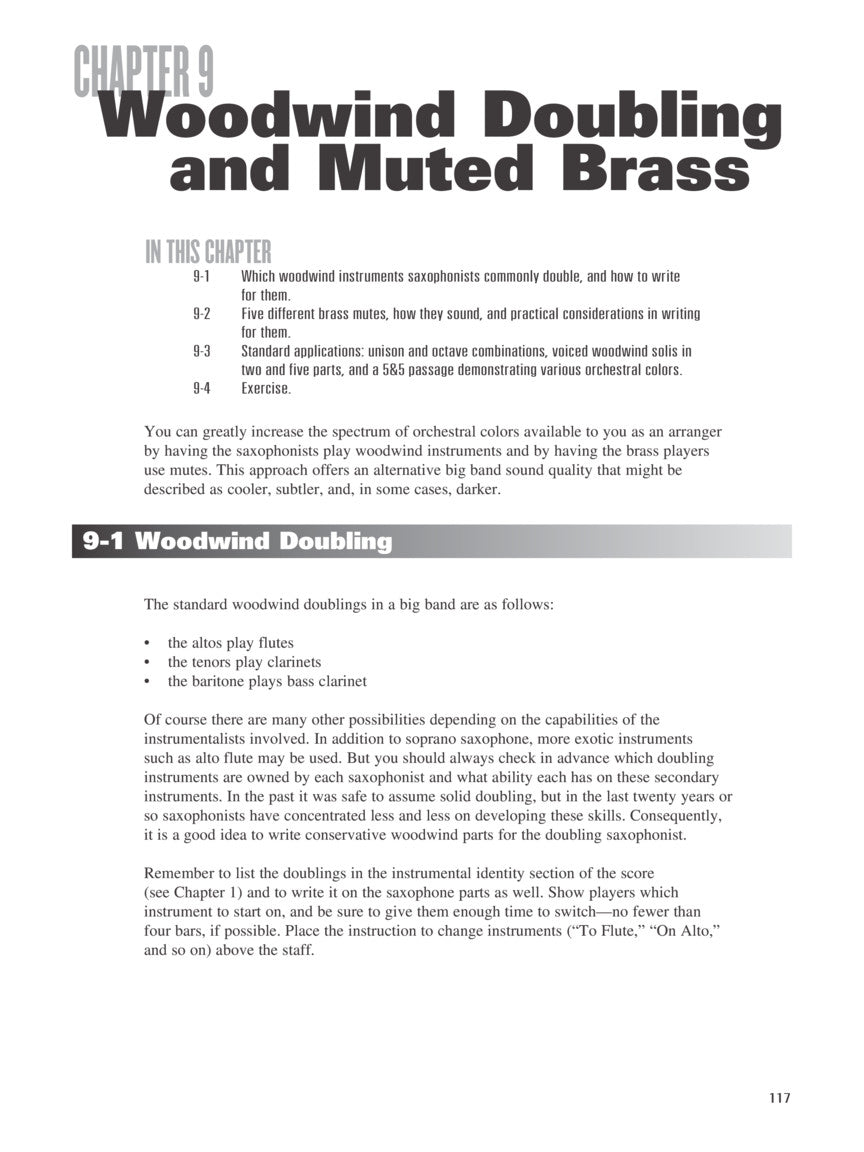 Arranging for Large Jazz Ensemble - sample page 9