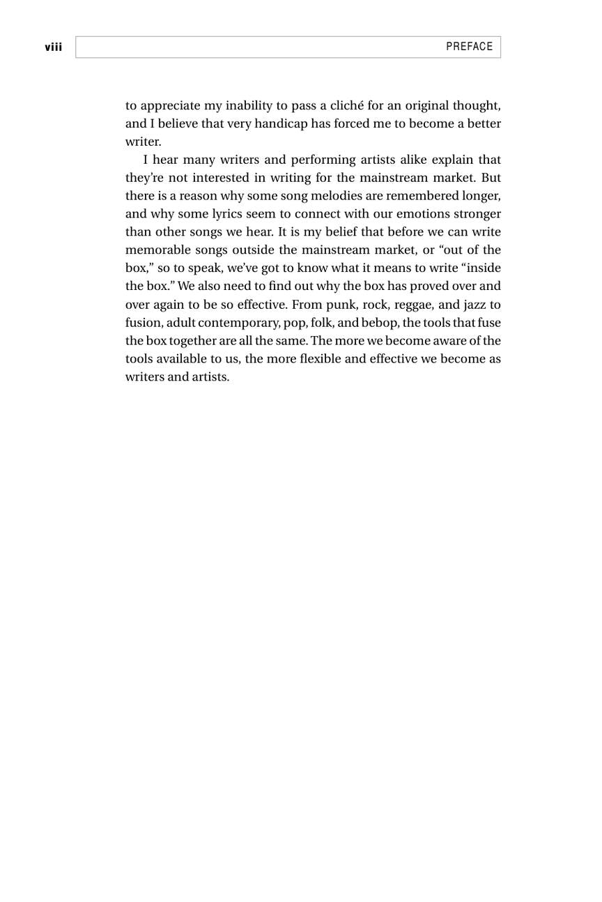 Popular Lyric Writing - sample page 7
