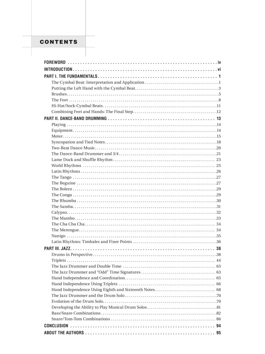 A Manual for the Modern Drummer – 2nd Edition - sample page 2