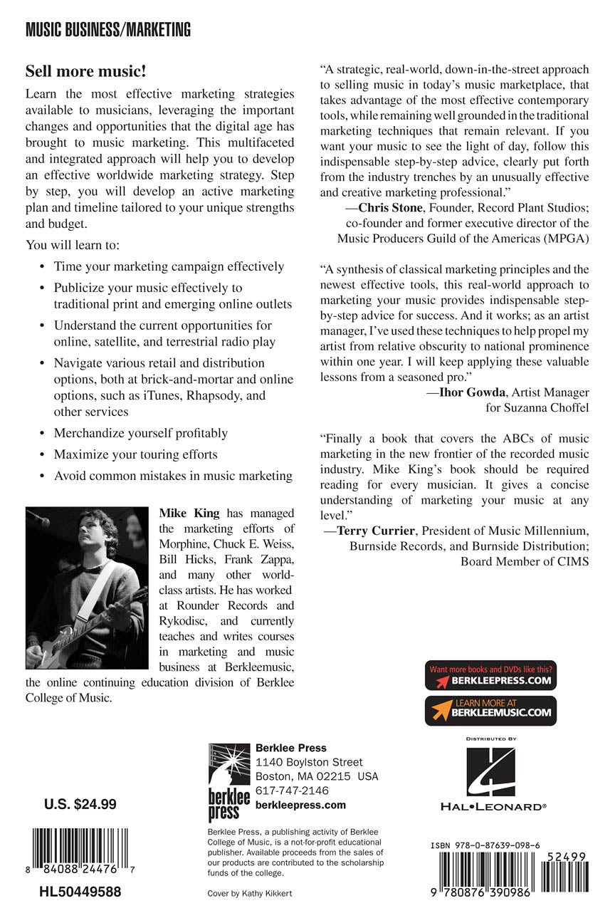 Music Marketing - sample page 2