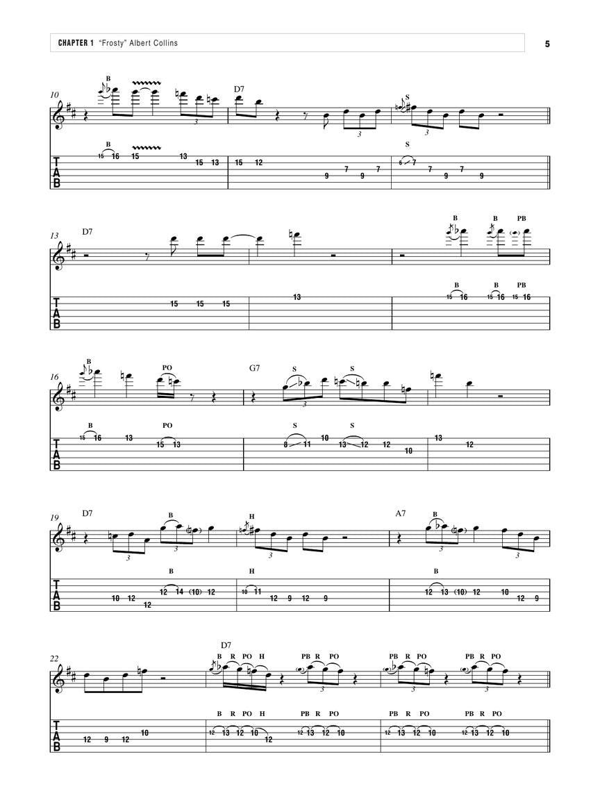 Berklee Blues Guitar Songbook - sample page 11
