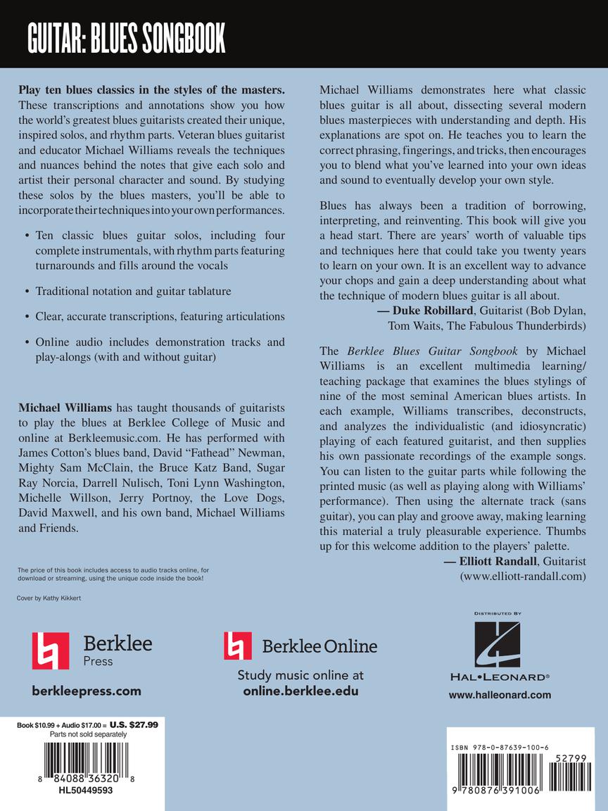 Berklee Blues Guitar Songbook - sample page 13