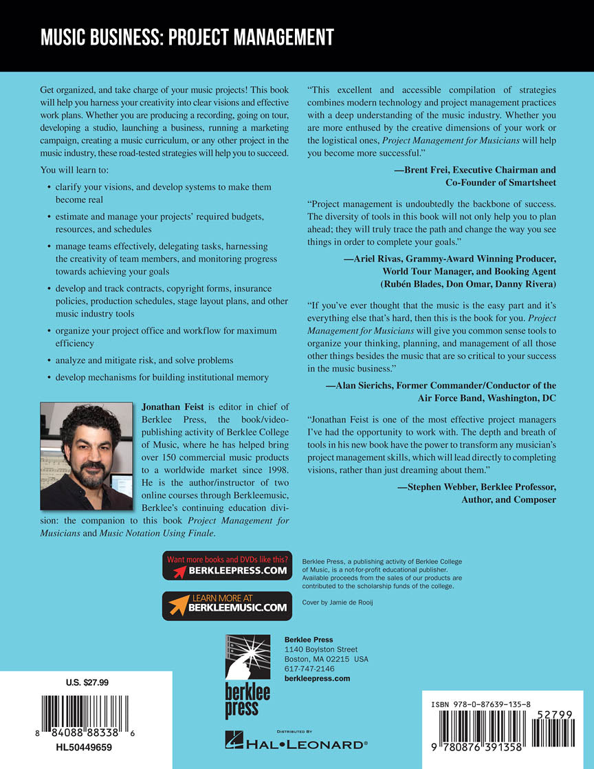 Project Management for Musicians - sample page 2