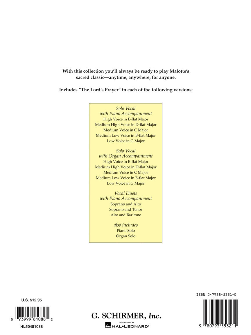 The Complete Lord's Prayer for Every Busy Accompanist - sample page 2