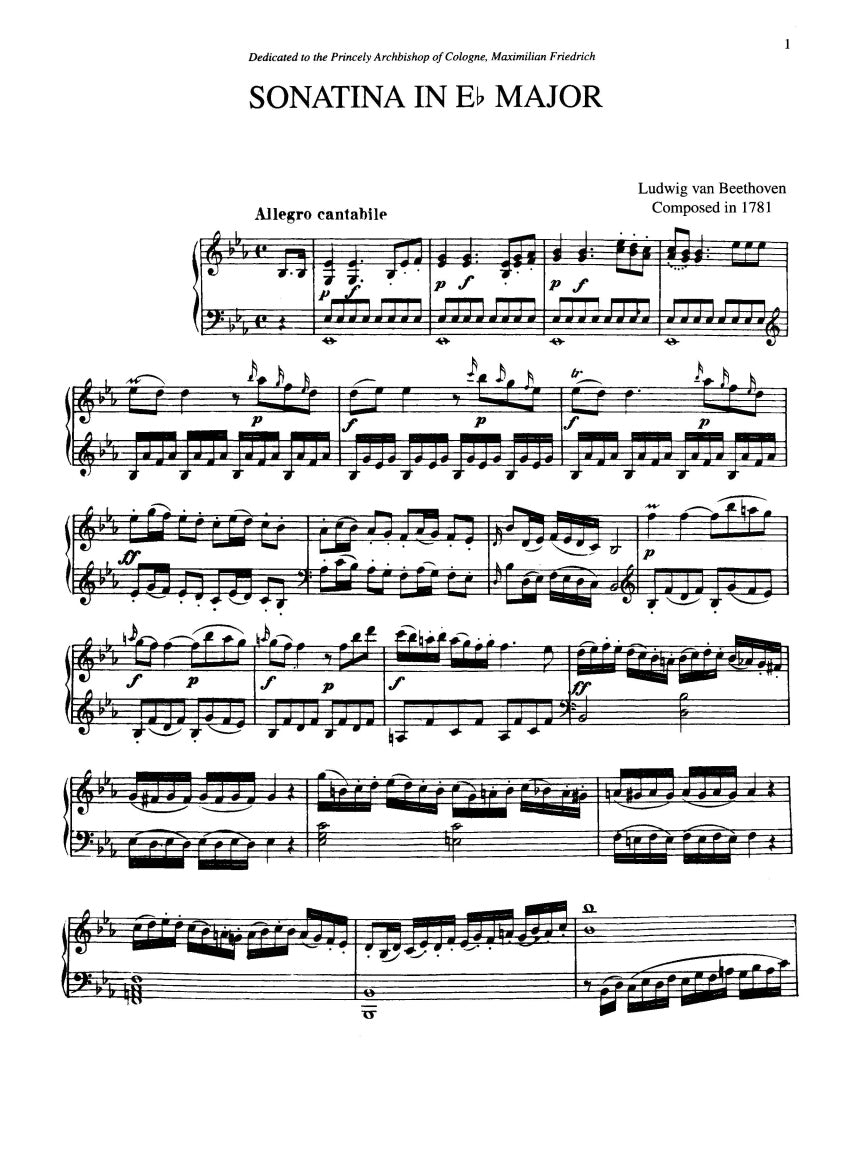 Sonatina Album - sample page 3