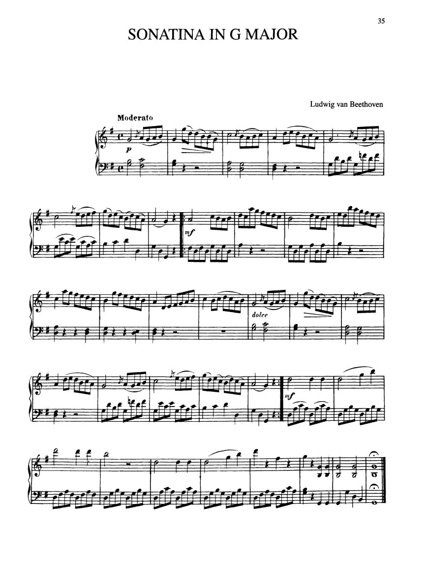 Sonatina Album - sample page 6