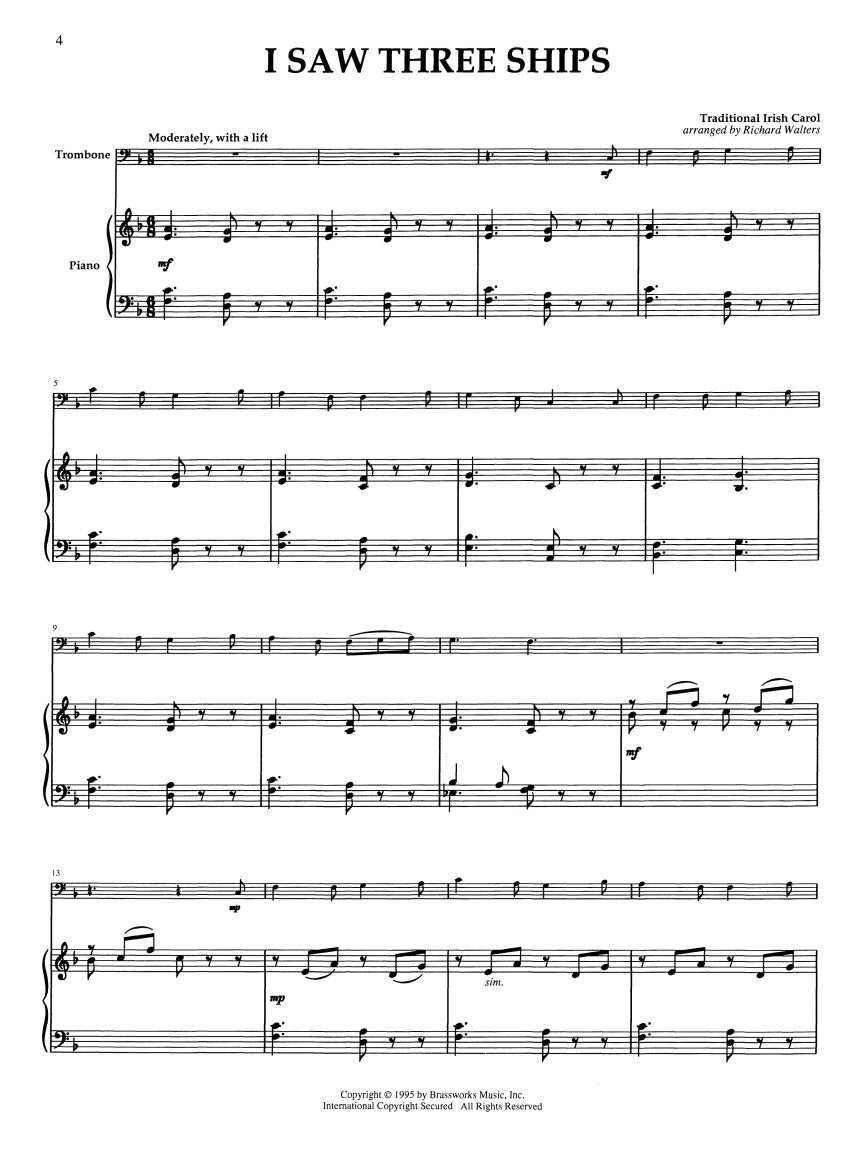 The Canadian Brass Christmas Solos – Trombone - sample page 3