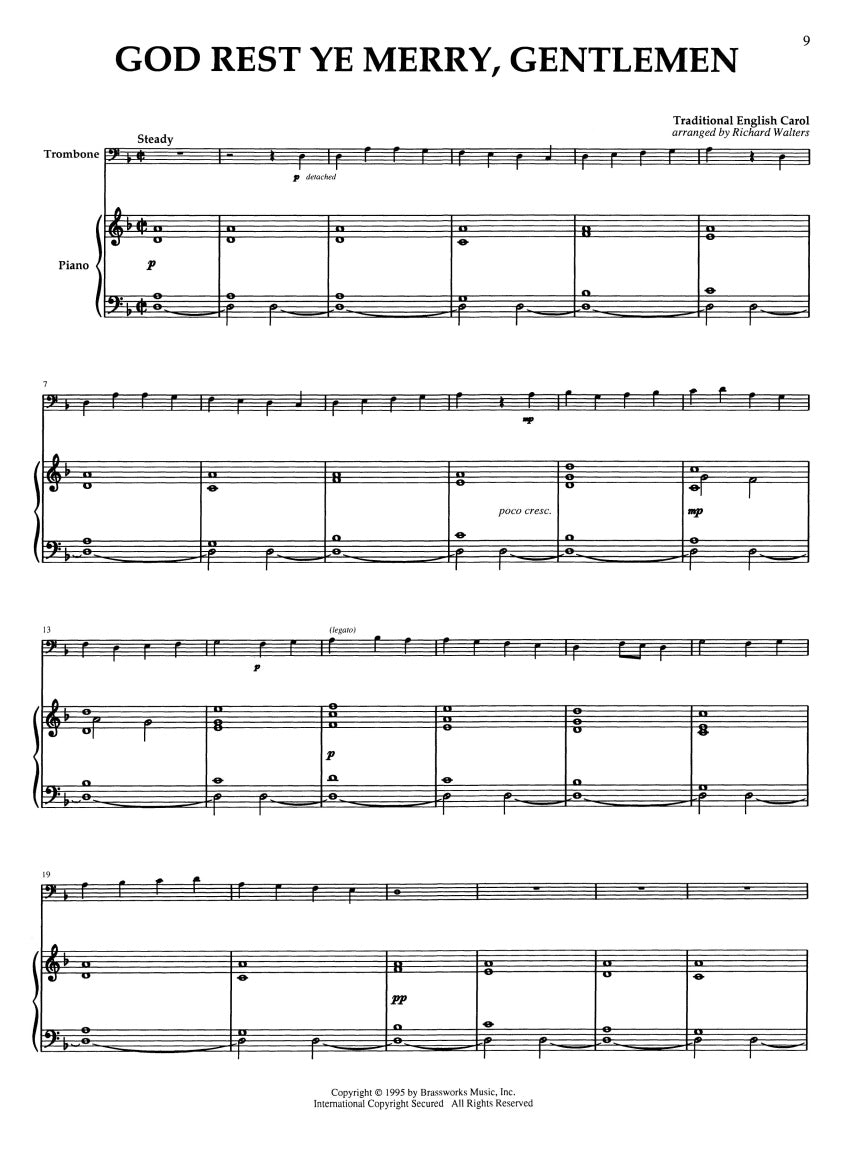 The Canadian Brass Christmas Solos – Trombone - sample page 4