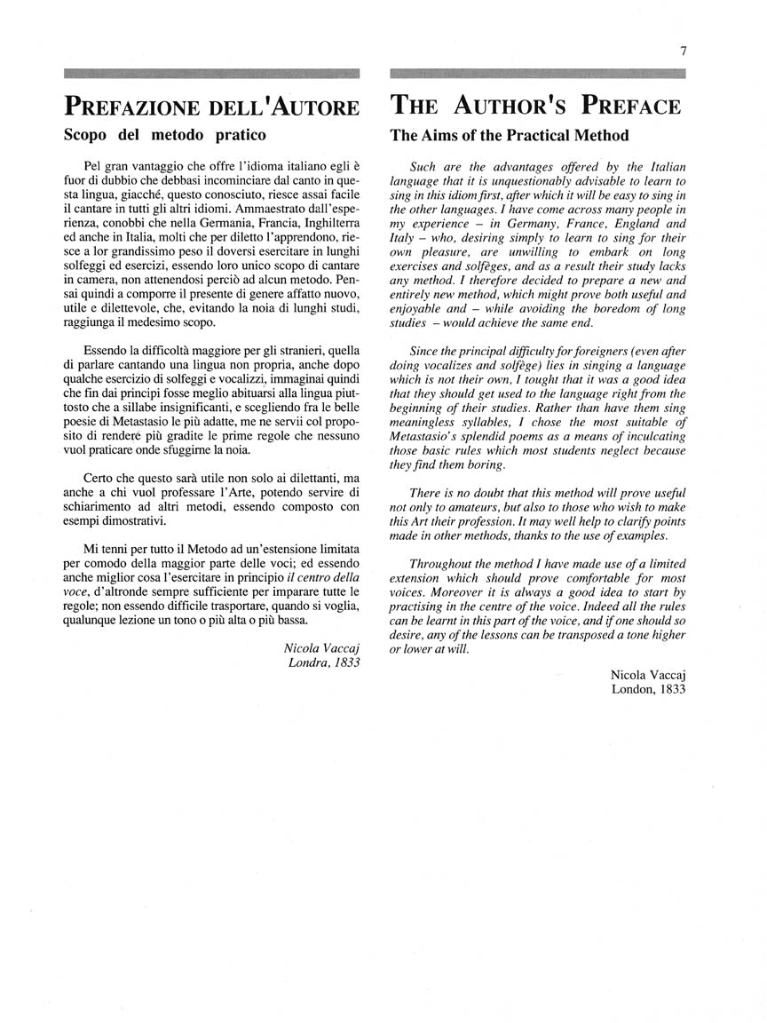 Practical Vocal Method (Vaccai) - Low Voice - sample page 2