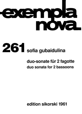 Product Cover for Duo Sonata for Two Bassoons