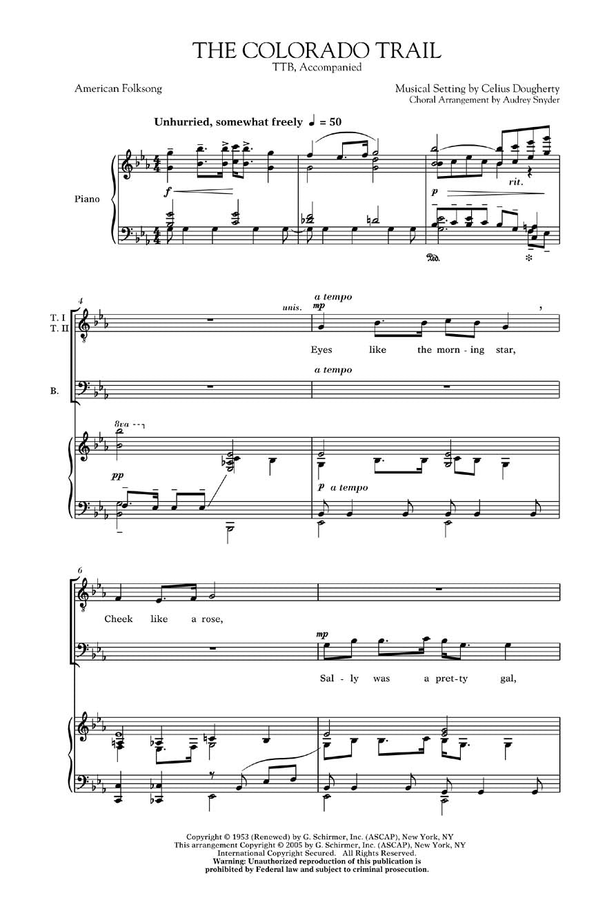 The Colorado Trail - sample page 1