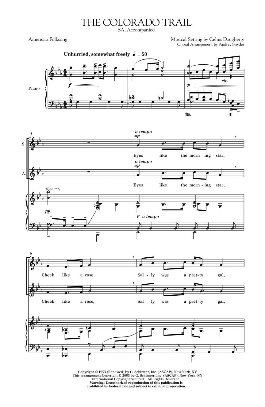 The Colorado Trail - sample page 1