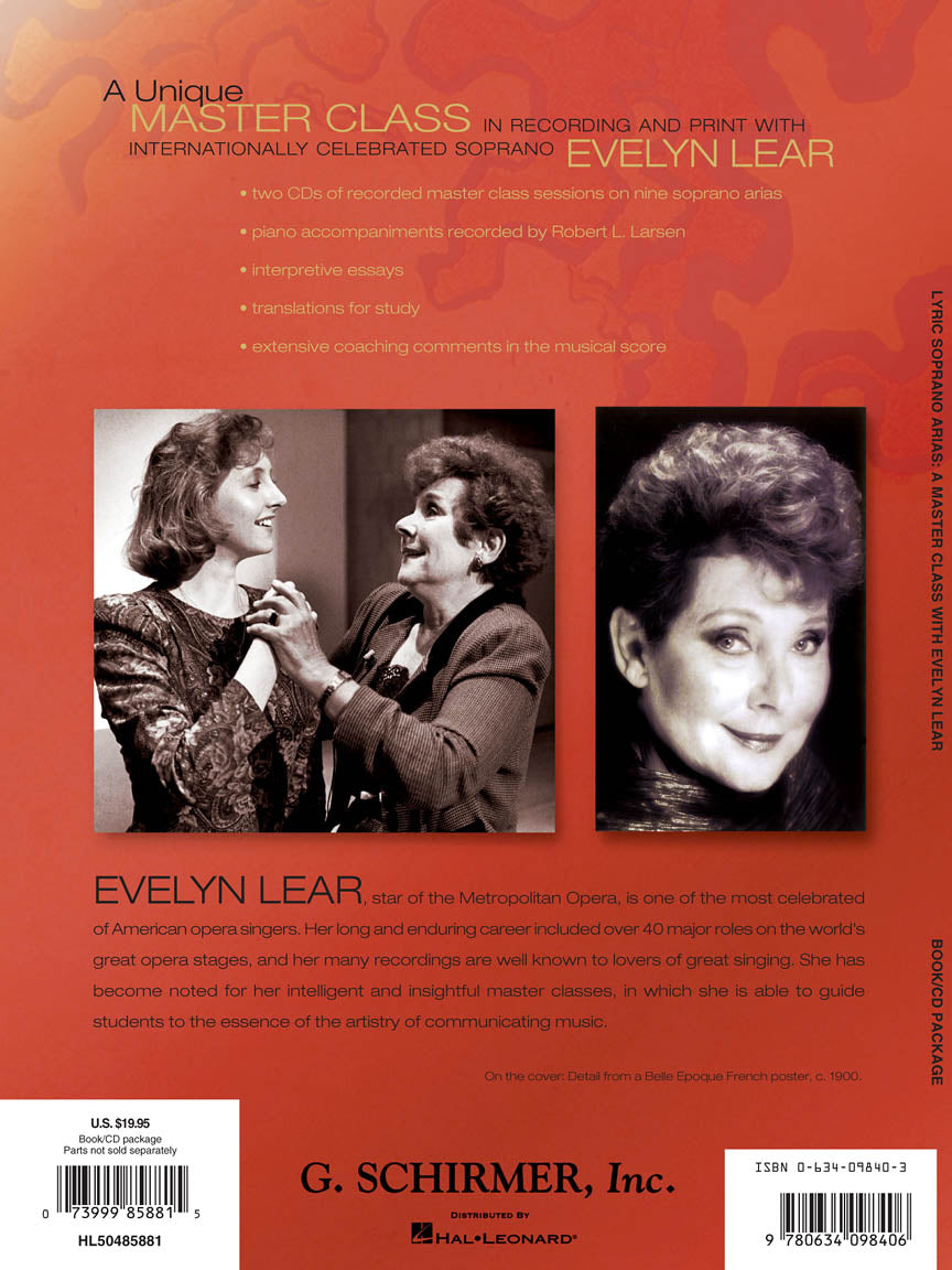 Lyric Soprano Arias: A Master Class with Evelyn Lear - sample page 2