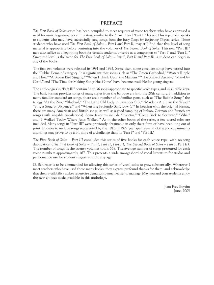 First Book of Mezzo-Soprano Solos – Part III - sample page 2