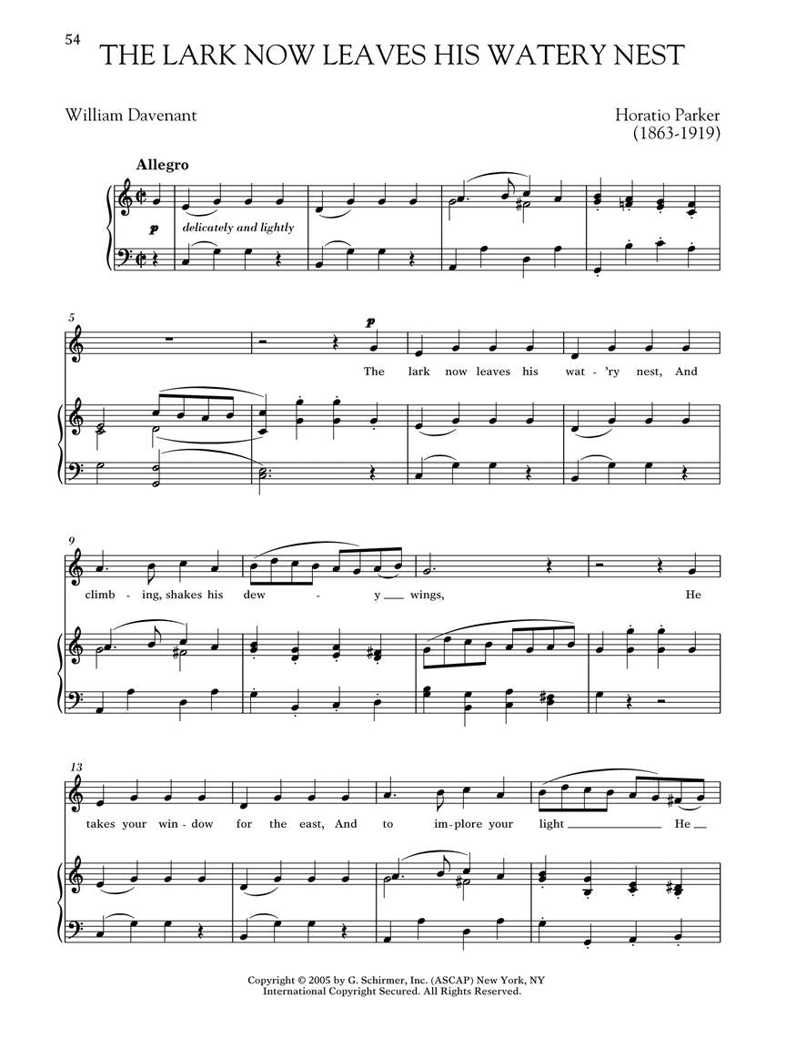 First Book of Mezzo-Soprano Solos – Part III - sample page 5