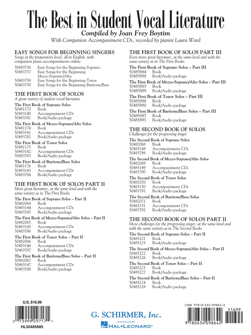 First Book of Mezzo-Soprano Solos – Part III - sample page 7