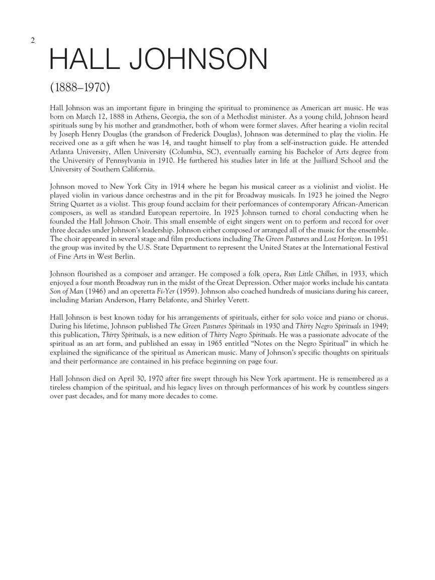 30 Spirituals - sample page 2