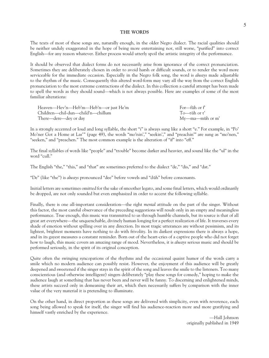 30 Spirituals - sample page 5