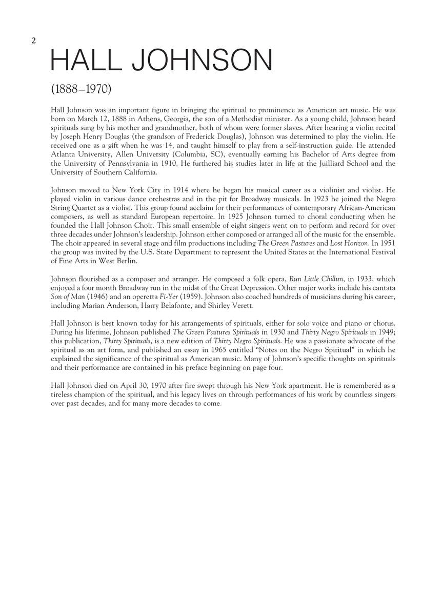 30 Spirituals - sample page 2