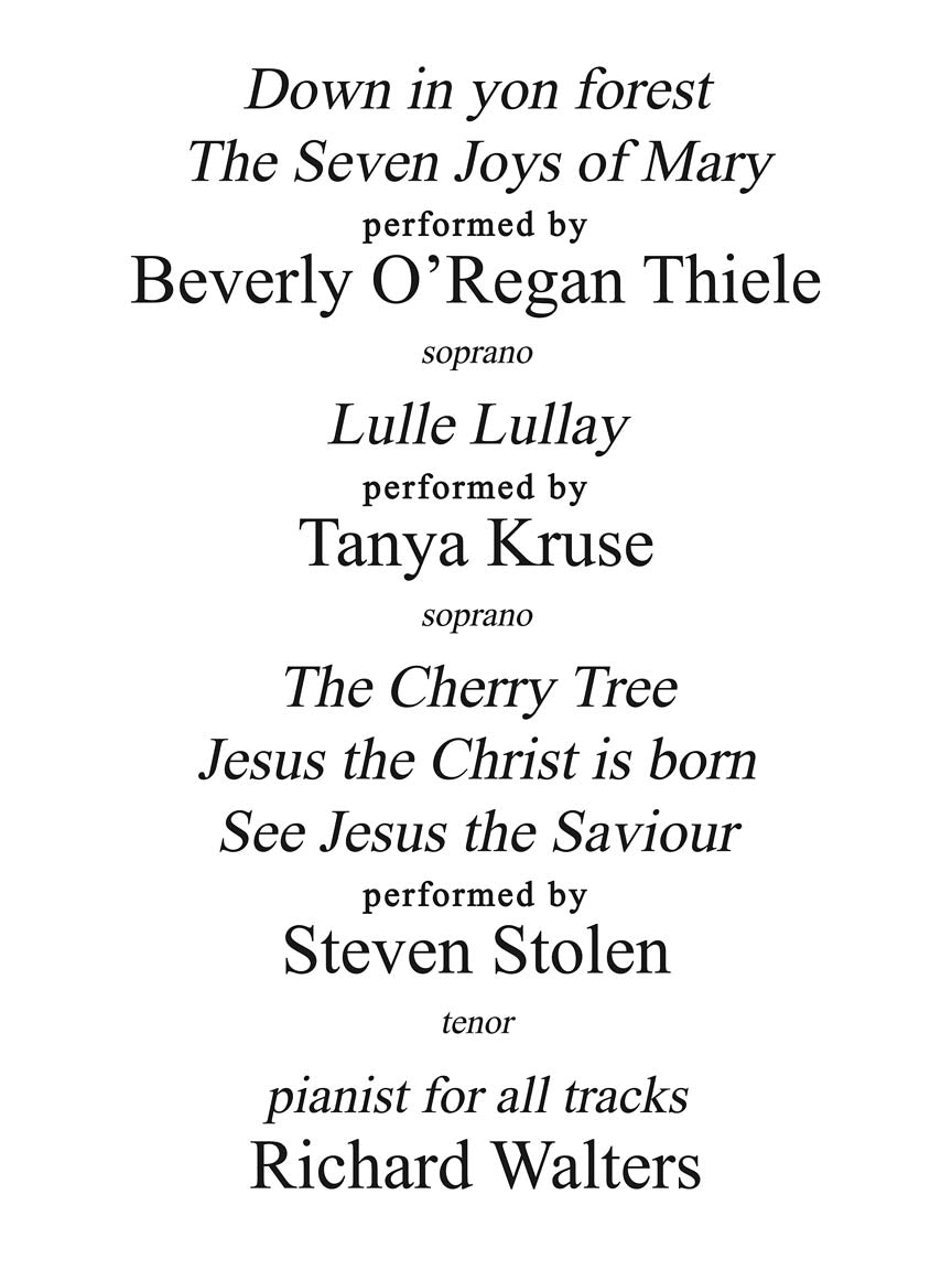 Christmas Songs and Carols - sample page 4