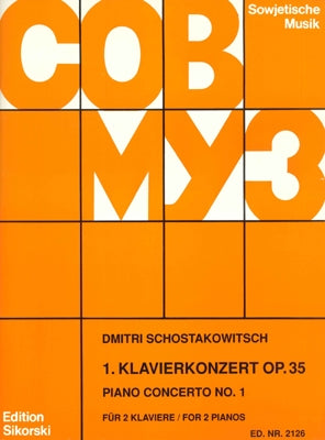 Product Cover for Concerto No. 1 (for Piano, Trumpet and Strings), Op. 35