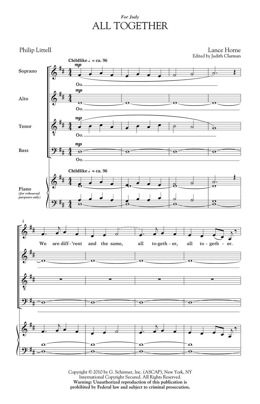 All Together - sample page 1