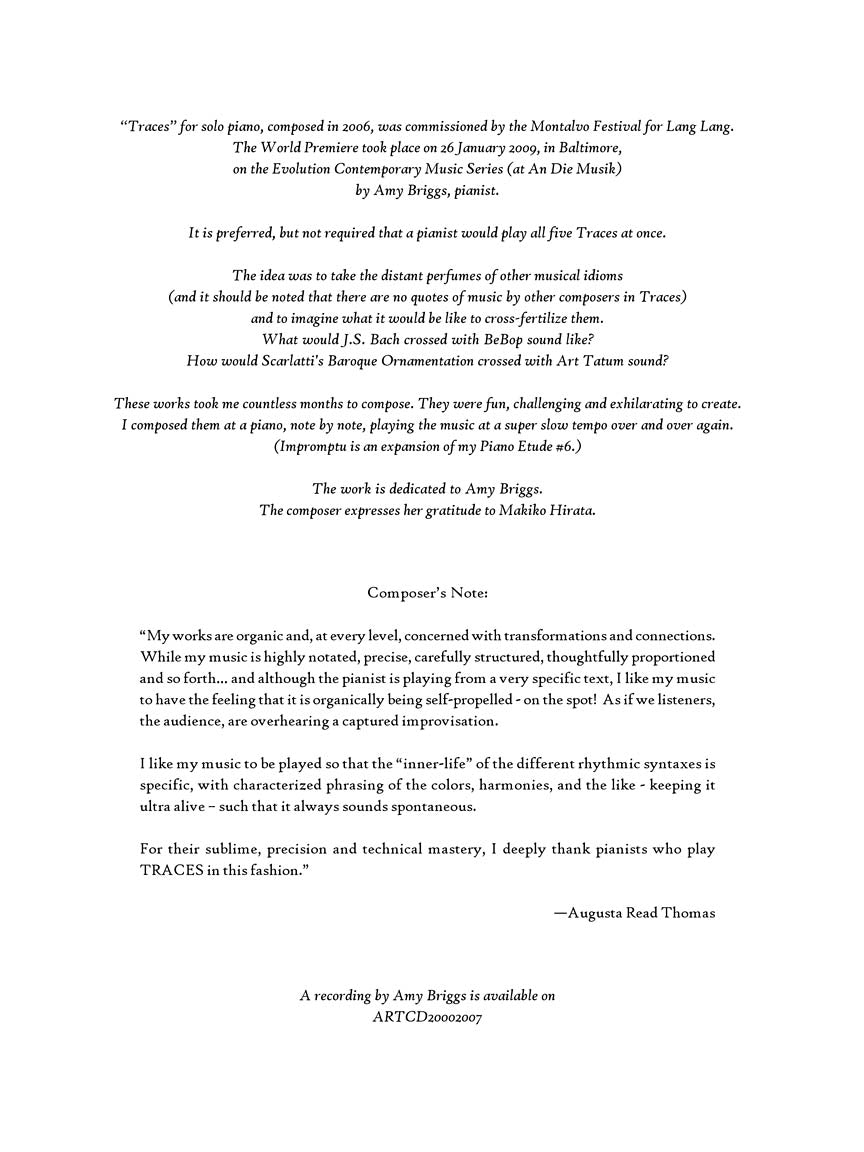 Traces - sample page 3
