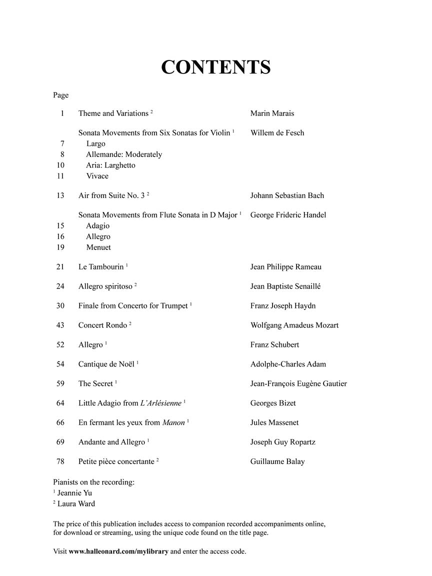 Solos for the Trumpet Player - sample page 3