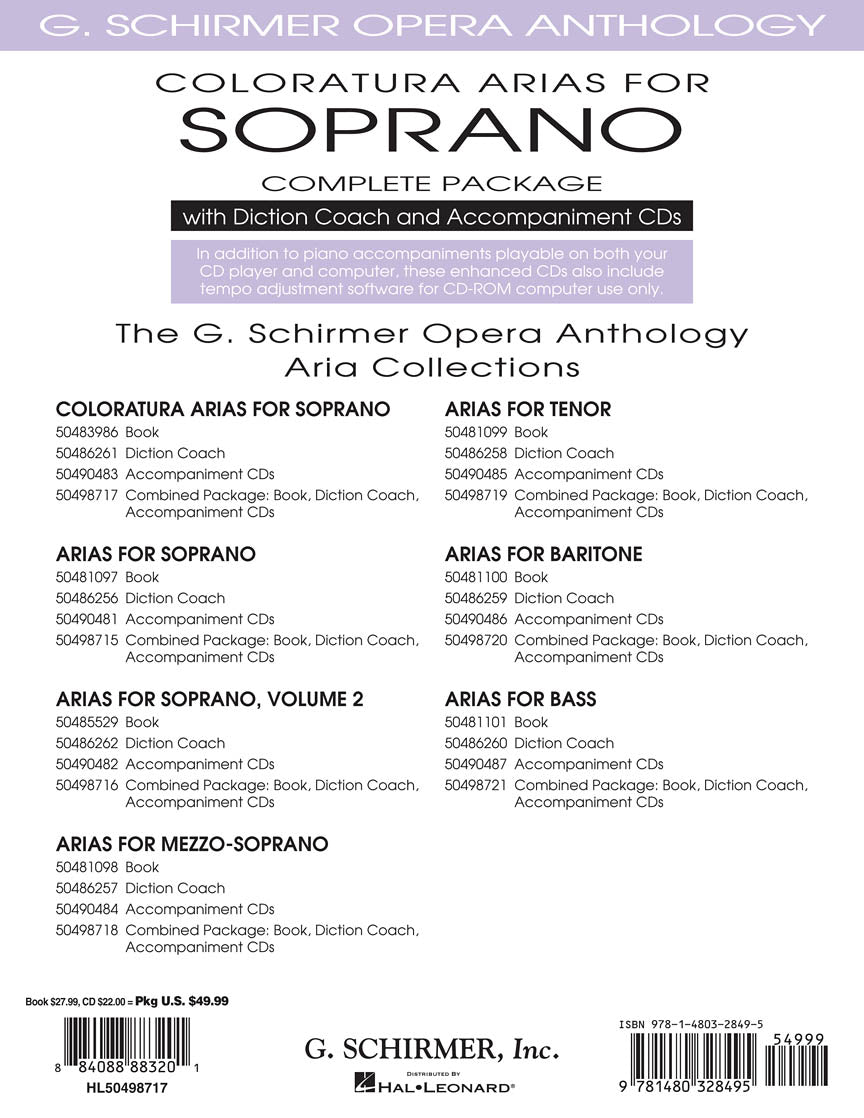 Coloratura Arias for Soprano – Complete Package - sample page 2