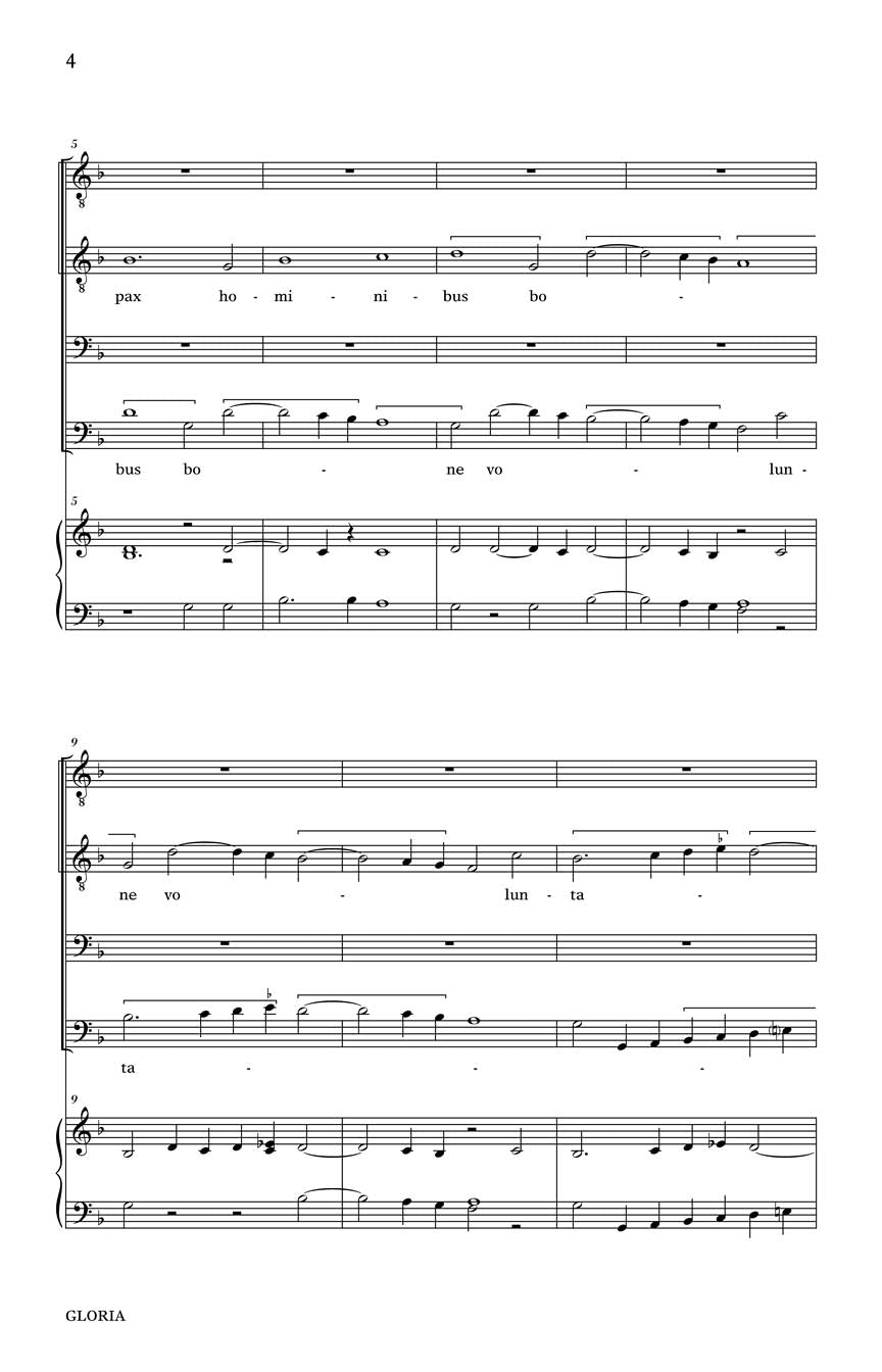 Gloria - sample page 2