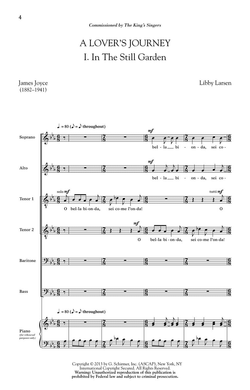 A Lover's Journey - sample page 1