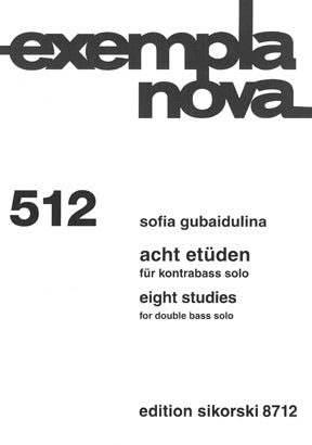 Product Cover for Eight Studies [Acht Etüden]