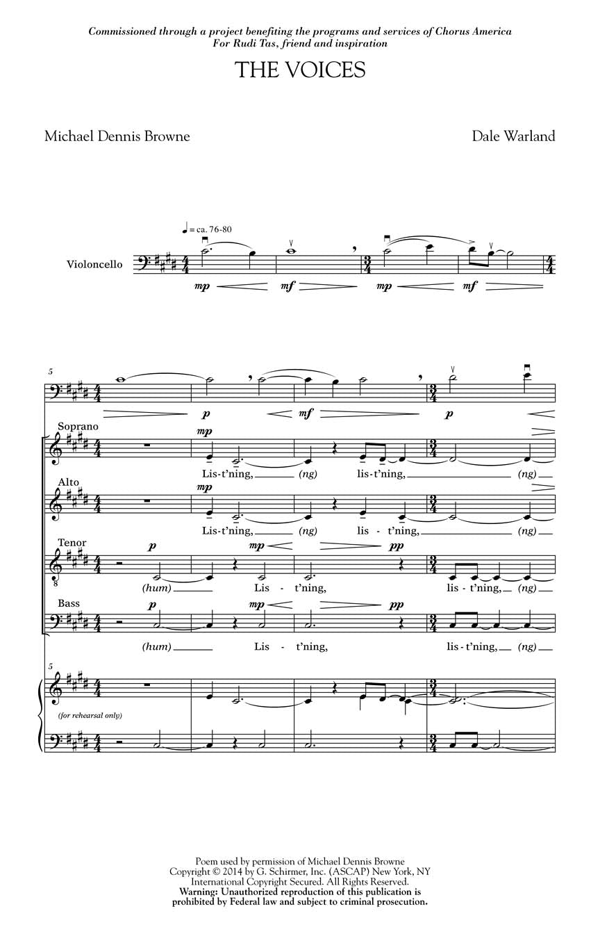 The Voices - sample page 1