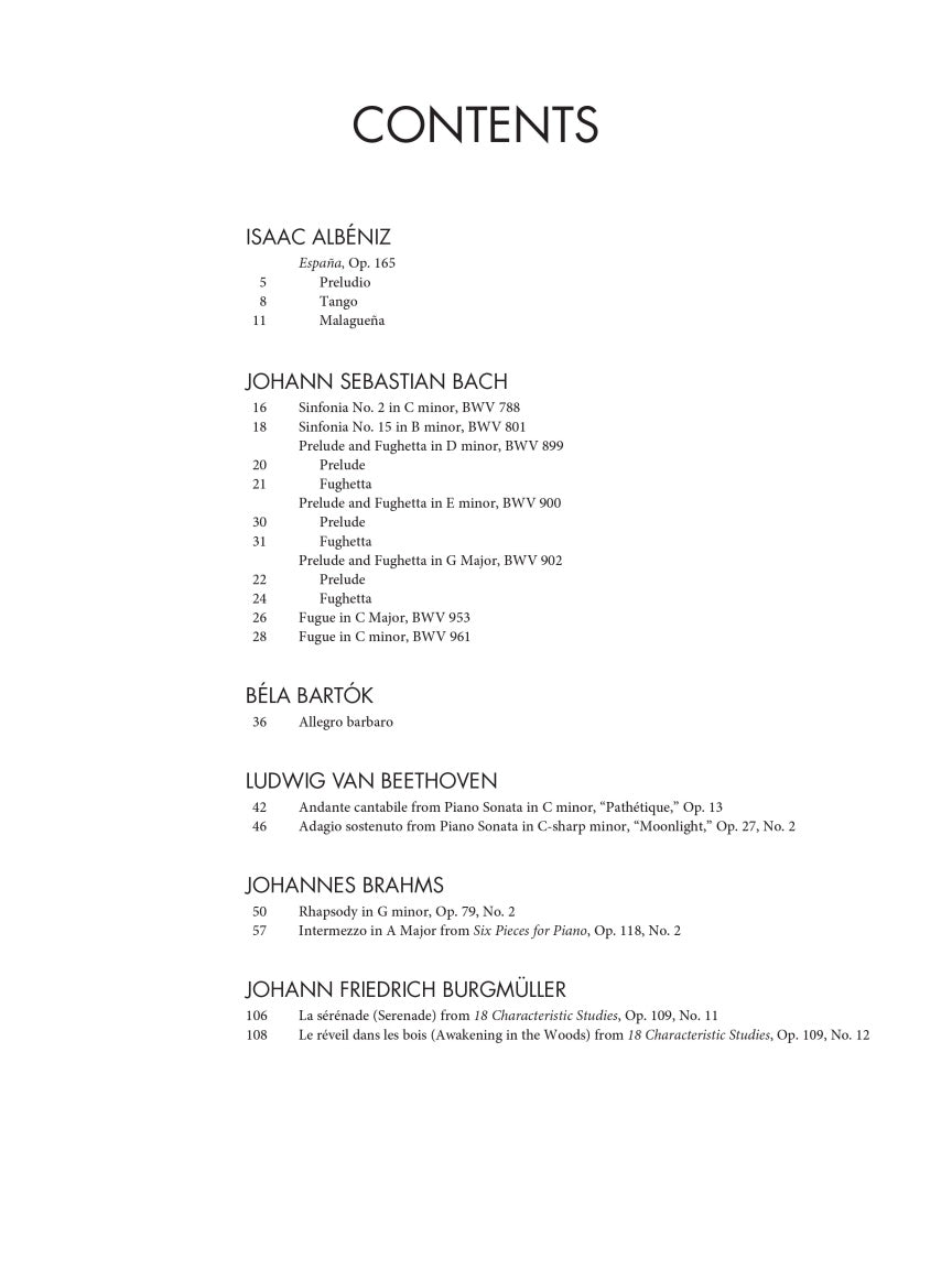 Piano Masterworks - Early Advanced Level - sample page 2