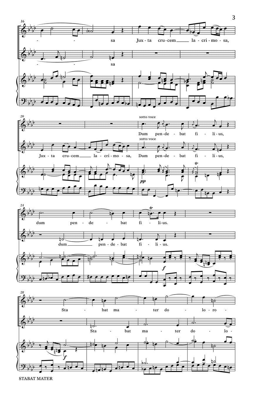 Stabat Mater Dolorosa - sample page 2