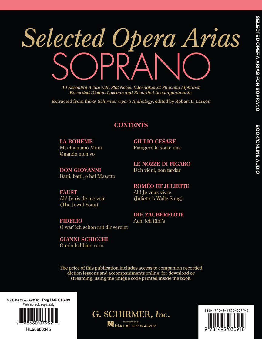 Selected Opera Arias - sample page 2
