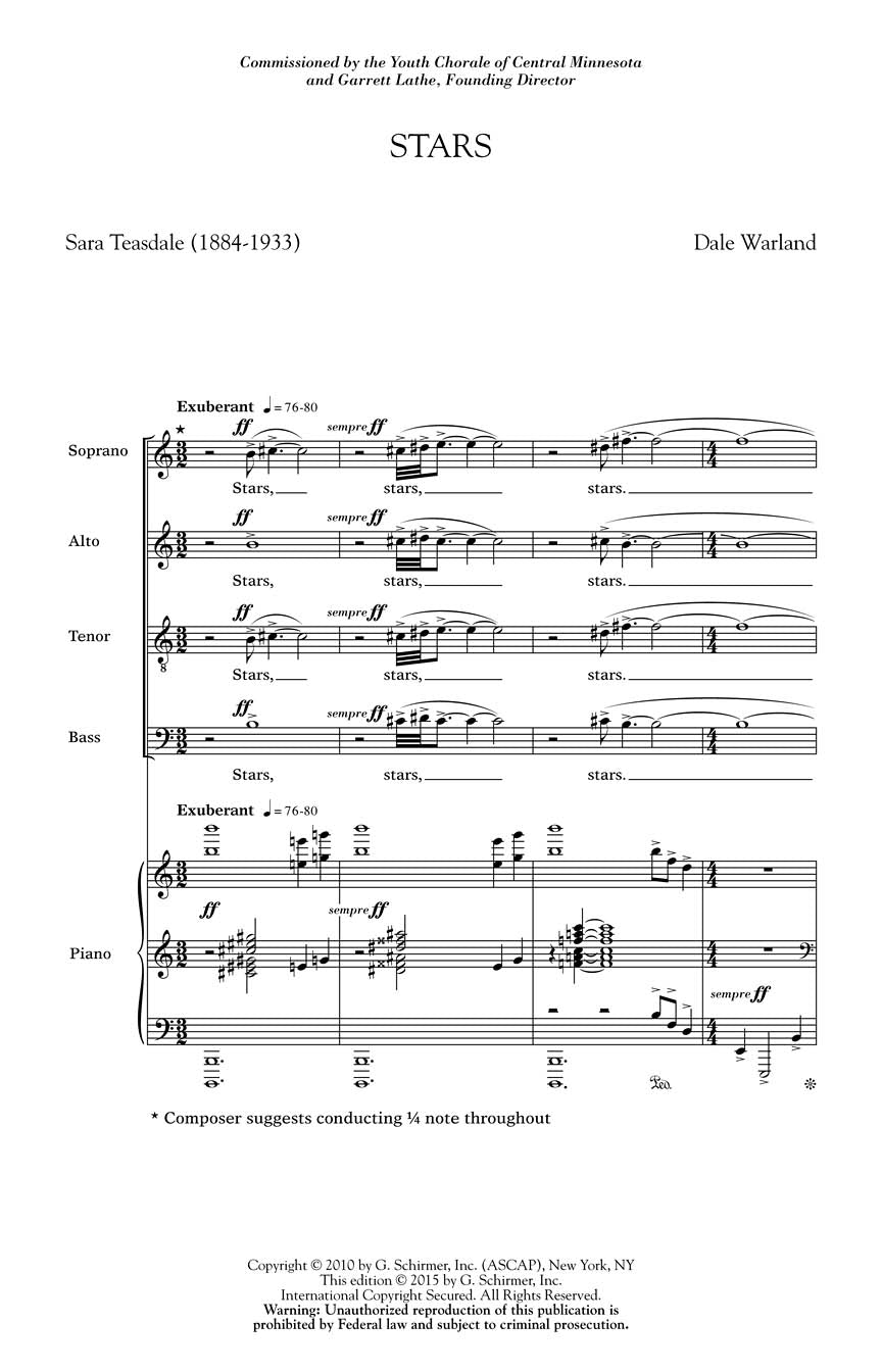 Stars - sample page 1