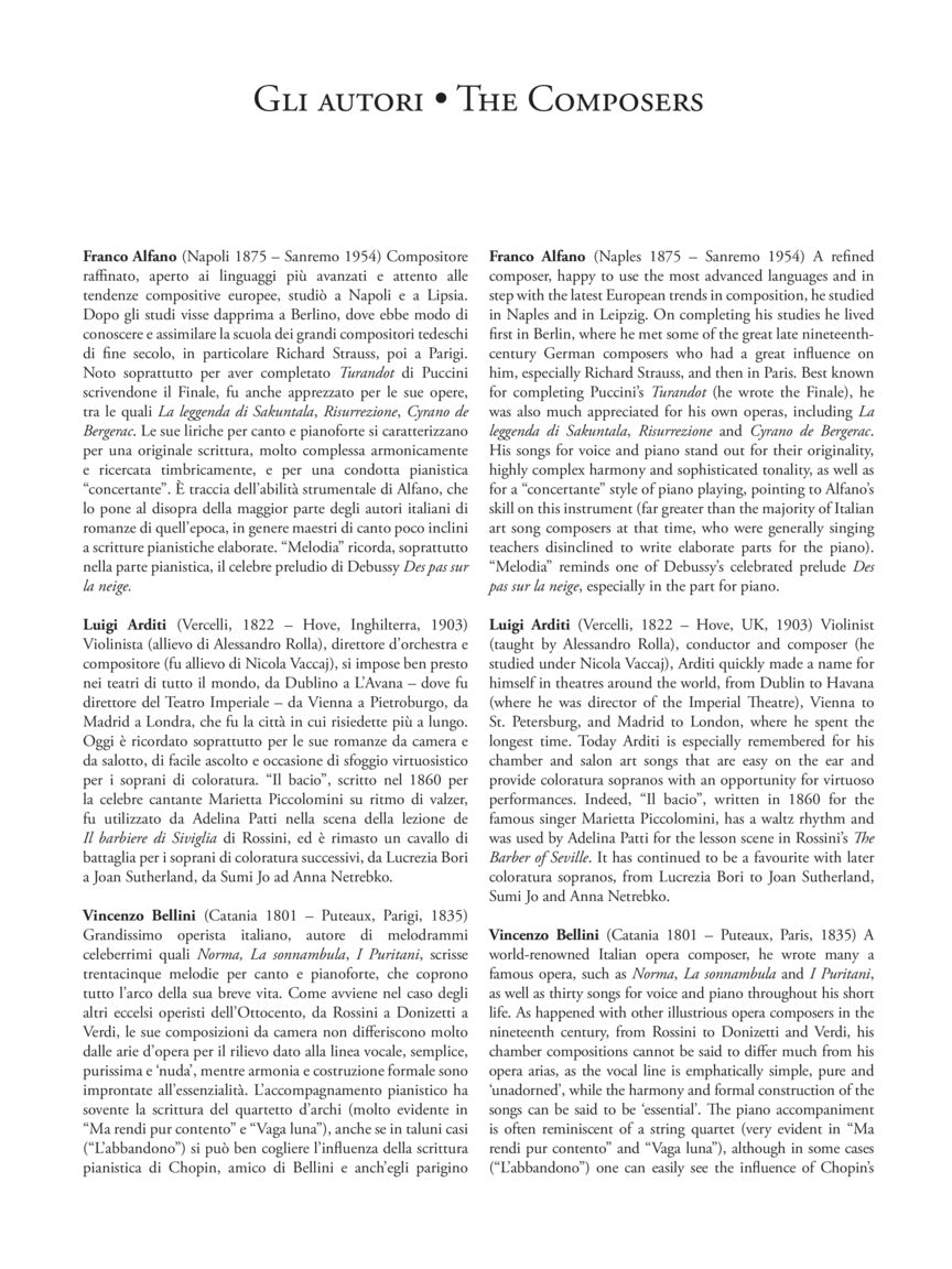 Italian Art Songs - sample page 4