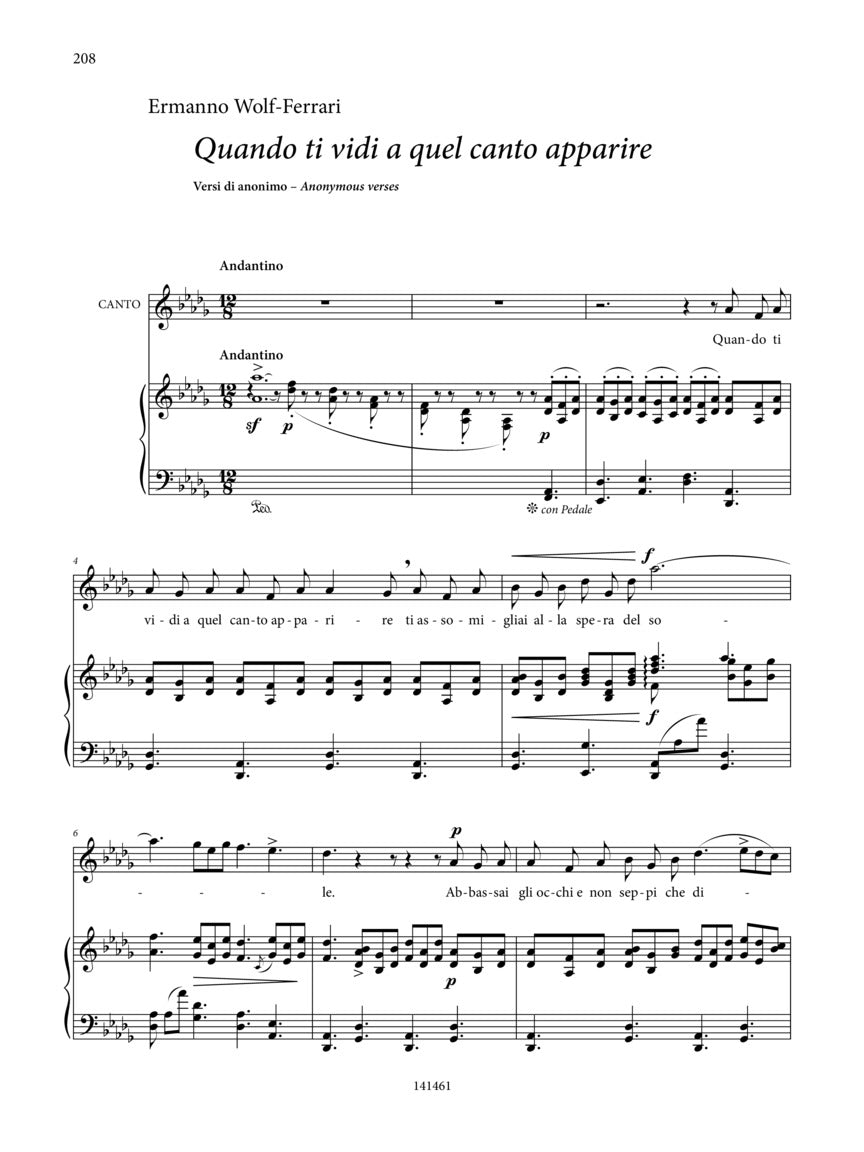 Italian Art Songs - sample page 6