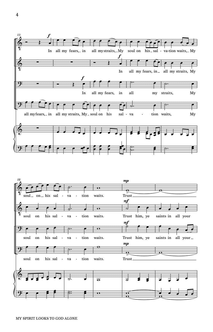 My Spirit Looks to God Alone - sample page 2