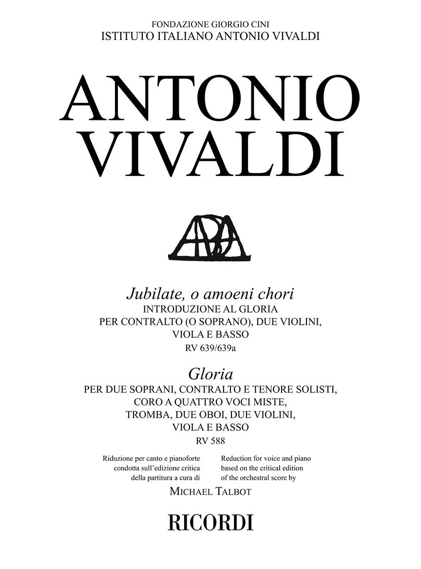Jubilate, O Amoeni Chori RV639/RV639a & Gloria RV588 - sample page 2
