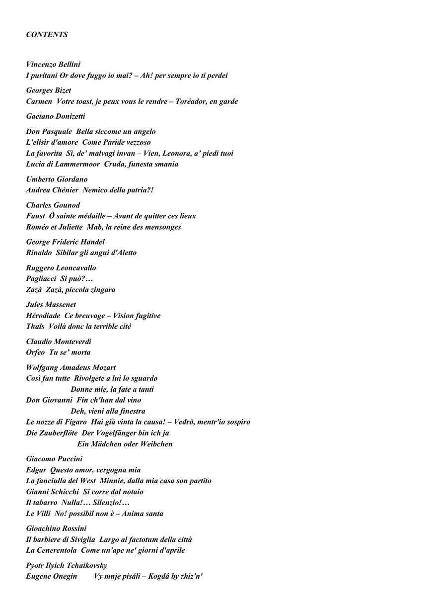 Ricordi Opera Anthology - sample page 2