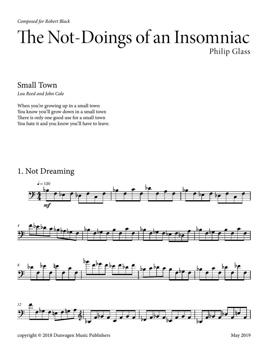 The Not-Doings of an Insomniac - sample page 2